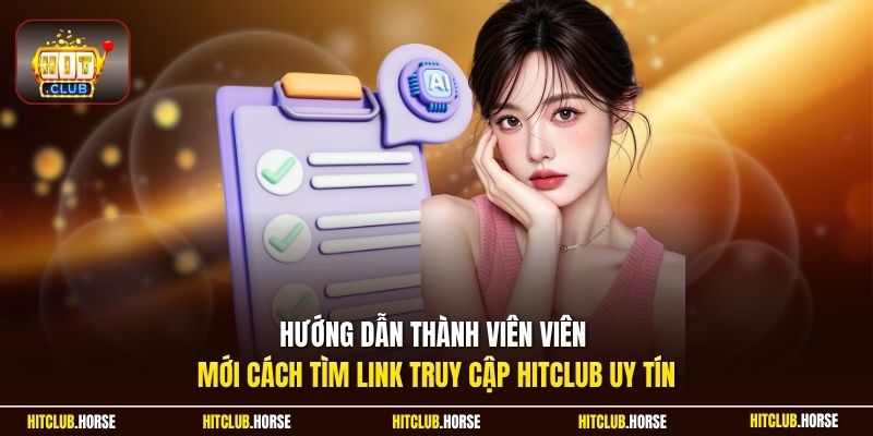Hướng dẫn thành viên viên mới cách tìm link truy cập HITCLUB uy tín